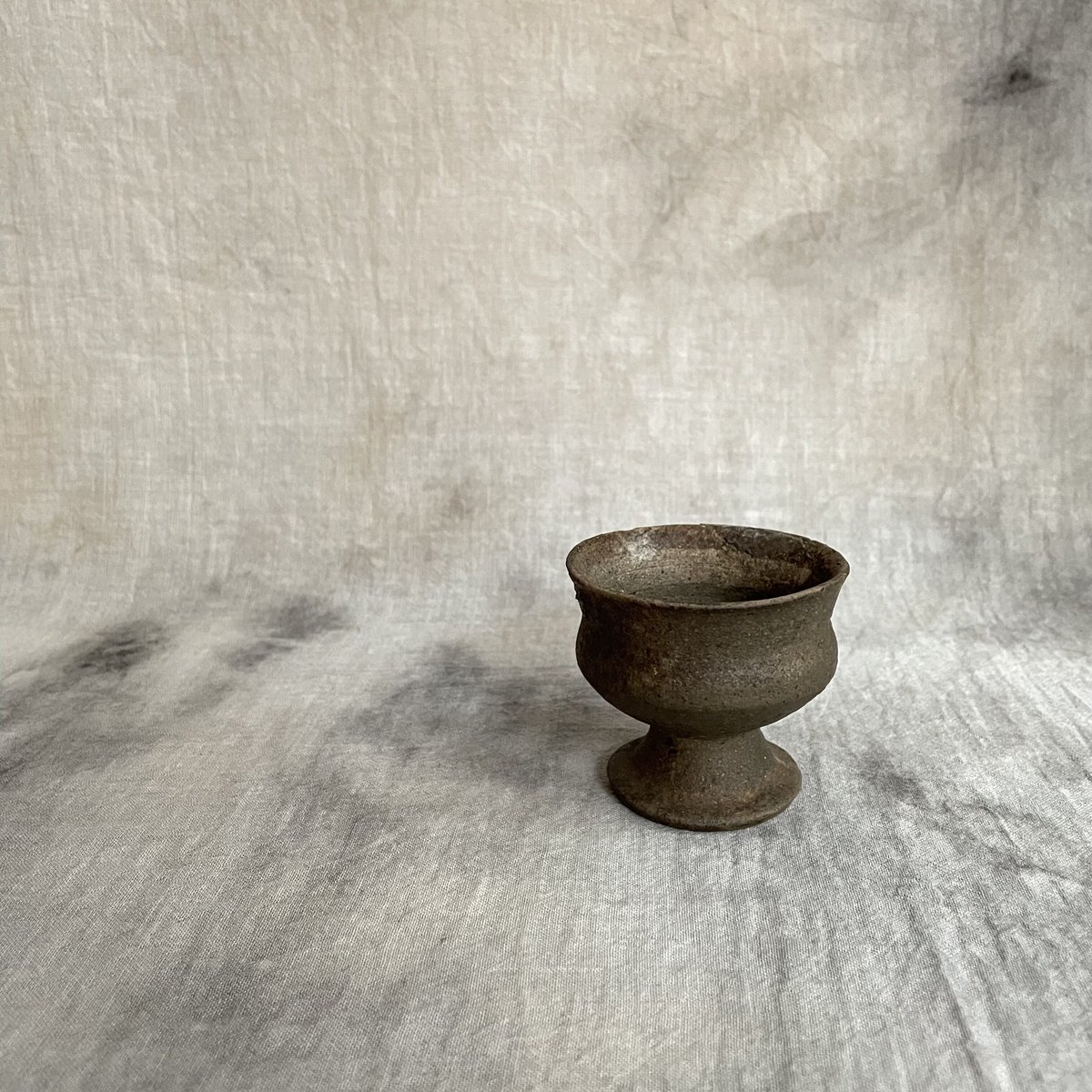 須恵器 脚付盃 | Antiques そらんじ