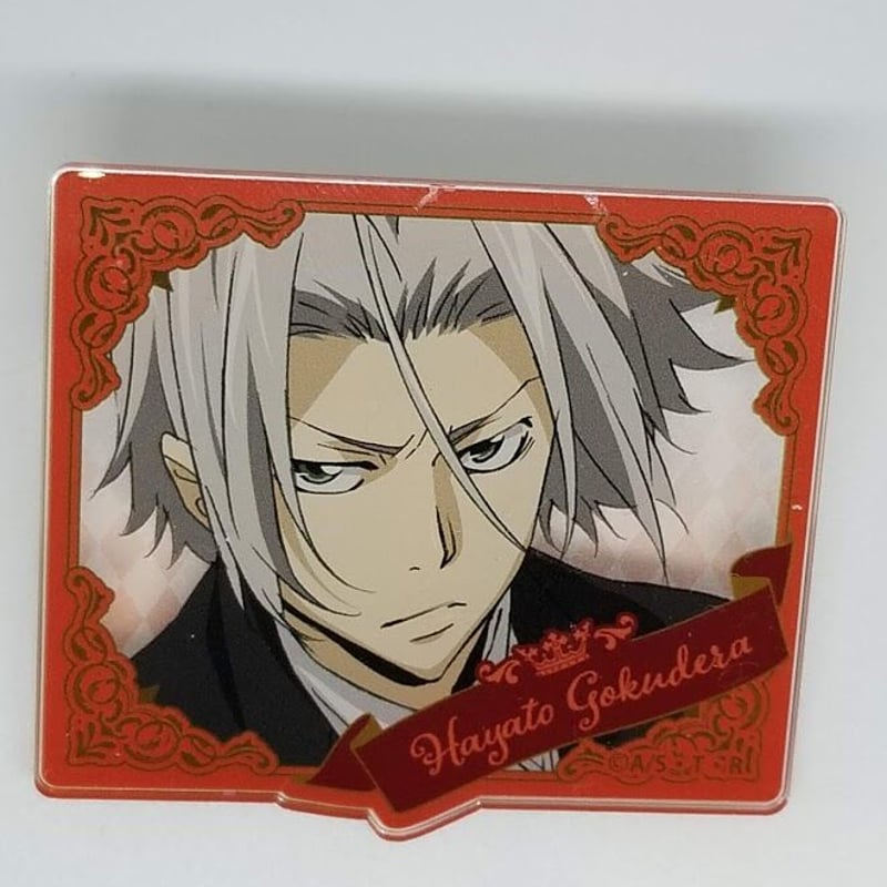 家庭教師ヒットマンREBORN! 獄寺隼人トレーディングアクリルバッジPart