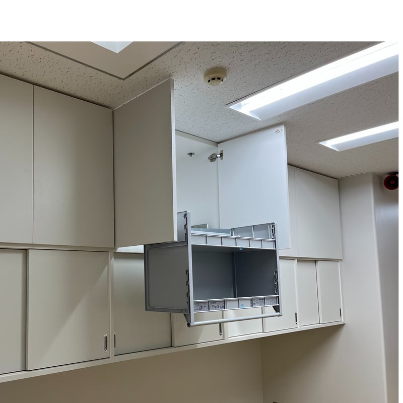 AUX】ダウンキャビネット 昇降式吊戸棚 JDS900 | 名岐金物