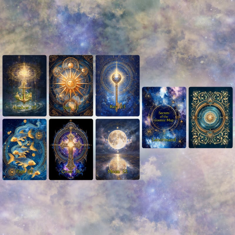 宇宙地図ルノルマンカード｜作者直輸入・希少デッキ | タロクル
