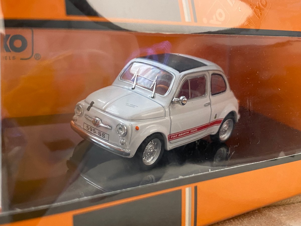 1/43 IXO ｲｸｿ Fiat Abarth ﾌｨｱｯﾄ ｱﾊﾞﾙﾄ 595 SS ｴｯｾ
