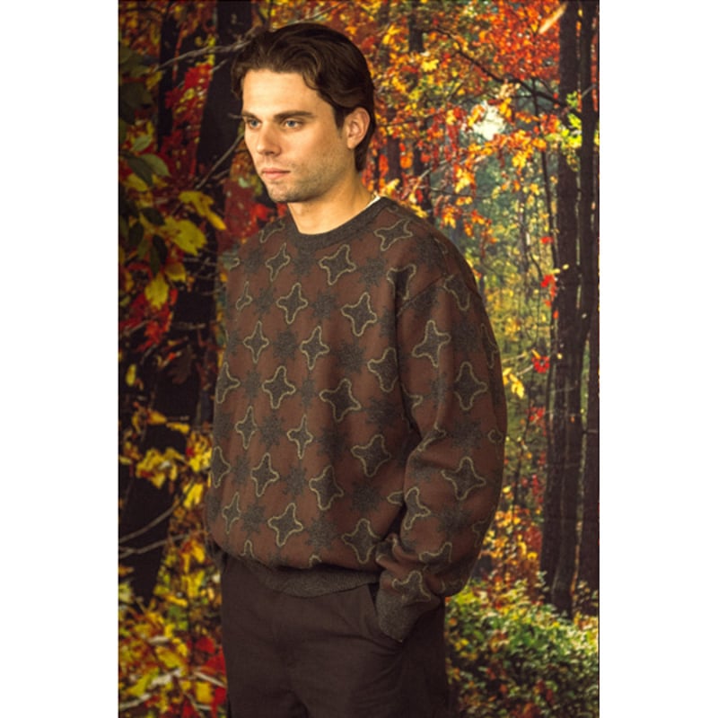 SALE QUASI セーター ニット ブラウン クワジ クワージー クアジ QUASI