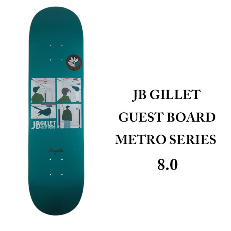 MAGENTA SKATEBOARDS デッキ 8.0インチ マゼンタ マジェンタ DECK