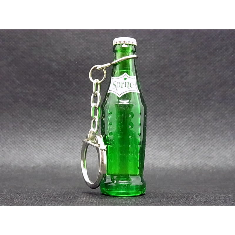 スプライト キーチェーン付きミニボトル | レトロ・スタイル