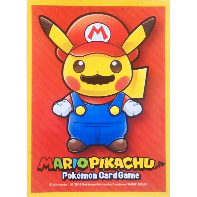 バラ】 日版 BOX限定 マリオピカチュウ スリーブ (2016) | kinoko's shop