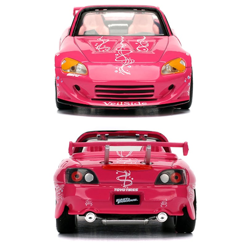 JADATOYS 1:32 ワイルドスピードダイキャストカー SUKI'S HONDA S20