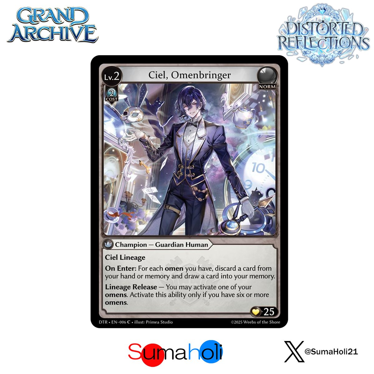 Grand ArchiveTCG『Ciel, Omenbringer』Distorted Re