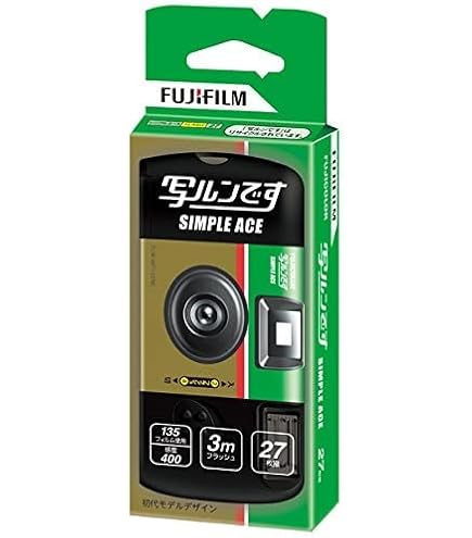 Amazon | instax 写ルンです シンプルエース SP FL27×5点 | レンズ付き
