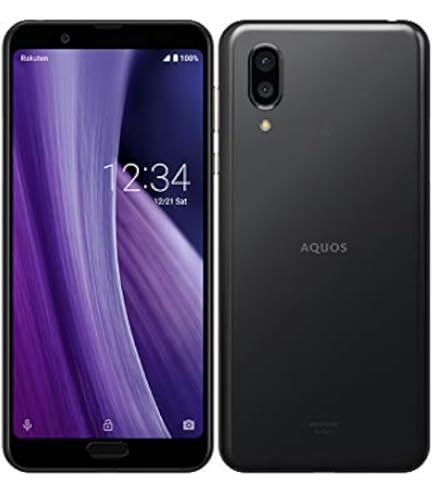 Amazon | SIMフリー AQUOS sense3 plus 901SH SoftBank ブラック 白