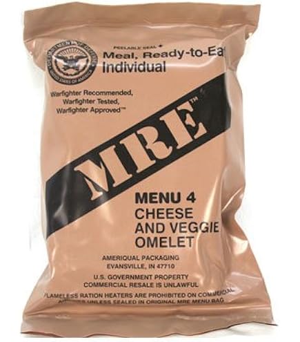 Amazon.co.jp: U.S. Military Combat Ration MRE Meal 25-Year