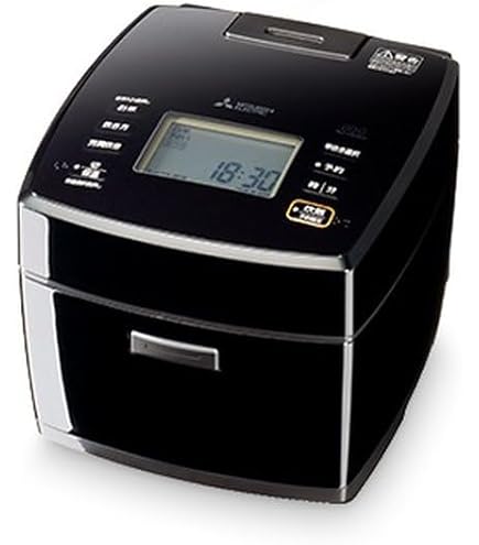 Amazon | MITSUBISHI(三菱) 炊飯器 備長炭 炭炊釜 藍墨（あいすみ） NJ