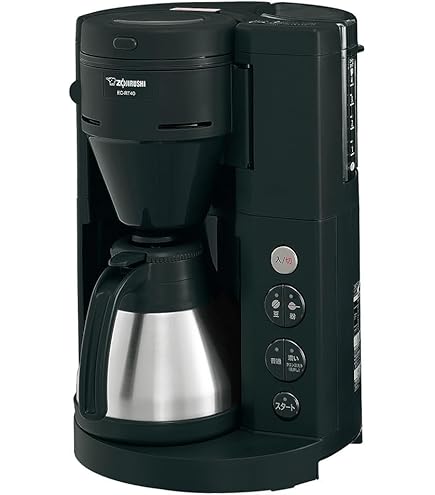 Amazon | 象印 コーヒーメーカー 全自動 540ml/4杯用 珈琲通 ブラック