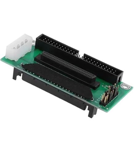 Amazon.co.jp: Micro SATA ables|SCSI 50ピンから80ピンアダプター