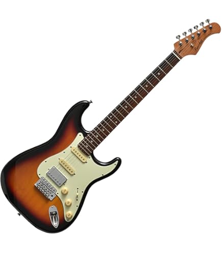 Amazon | Bacchus BST-3-RSM/M OWH エレキギター ストラトタイプ