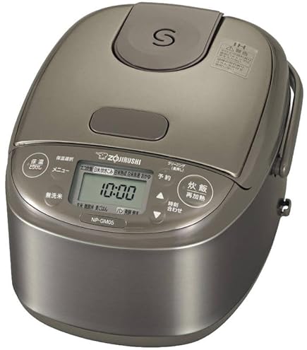 Amazon | ZOJIRUSHI 圧力IH炊飯ジャー 【3合炊き】 メタリックブラウン