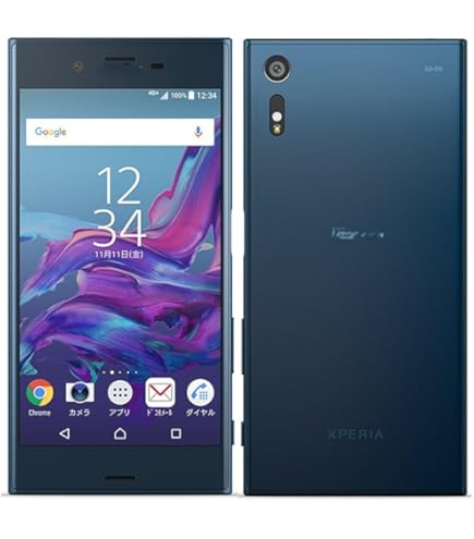 Amazon | SoftBank版 Xperia XZ 601SO フォレストブルー 白ロム SONY