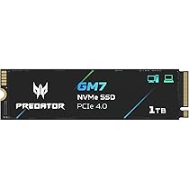Amazon | Acer Predator M.2 SSD 1TB GM7 NVMe2.0 2280 PCIe Gen4×4 超