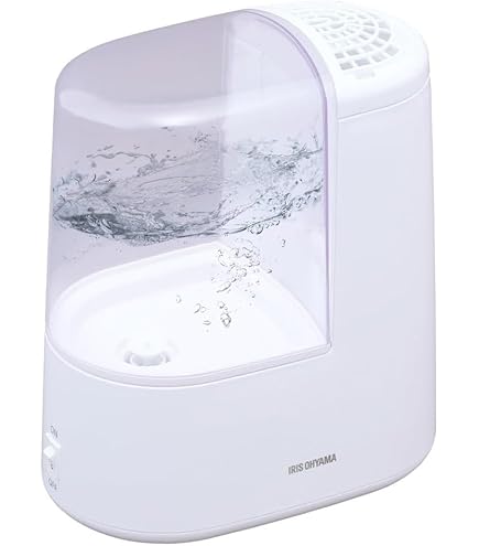 Amazon.co.jp: アイリスオーヤマ 加湿器 スチーム式(加熱式) 加湿量