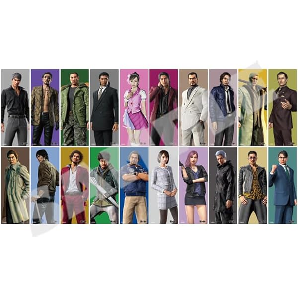 Amazon | 『龍が如く』アクリルキーホルダーコレクション プレミアム