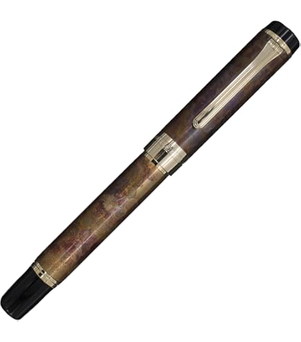 Amazon | セーラー万年筆 油性ボールペン CYLINT パティナ ブラウン