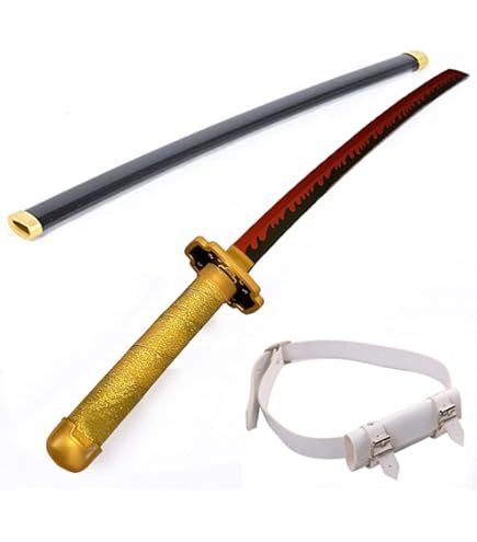 Amazon.co.jp: 鬼滅の刃 日輪刀 ABS 長さ:104CM 鬼殺隊 完成度高い