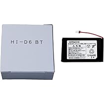 Amazon | HITACHI 日立 コードレス電話機用バッテリー HI-D6 BT 純正