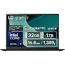 Amazon.co.jp: LG モバイルモニター ディスプレイ LG gram +View 17