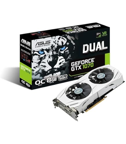 Amazon | ASUS NVIDIA GeForce GTX1070搭載ビデオカード
