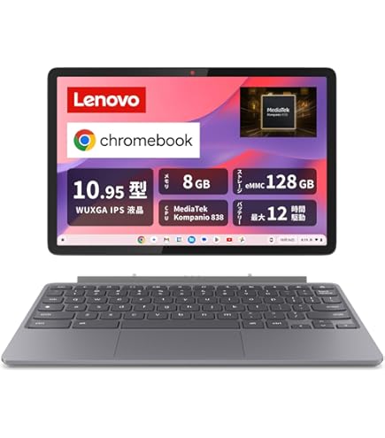 Amazon.co.jp: Lenovo 82T6000RJP IdeaPad Duet 370 ミスティブルー