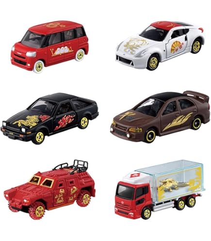 Amazon | トミカ 紅白福々トミカ(白) BOX | ミニカー・ダイキャスト
