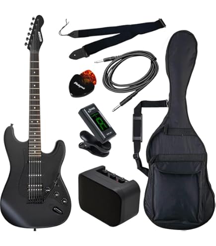 Amazon | Legend エレキギター LST-Z BK ブラック ストラトタイプ
