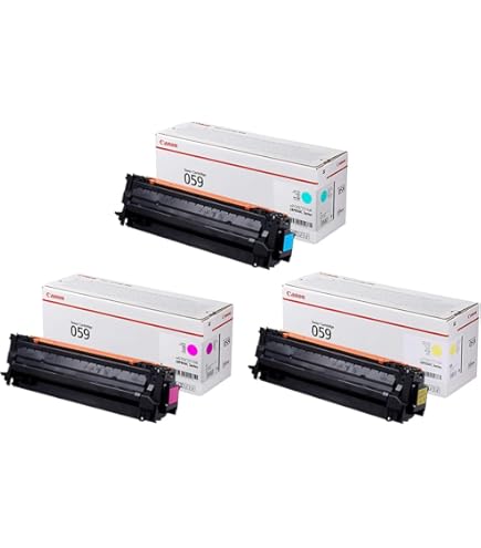 Amazon.co.jp: 【純正品】CANON トナーカートリッジ059 4色セット