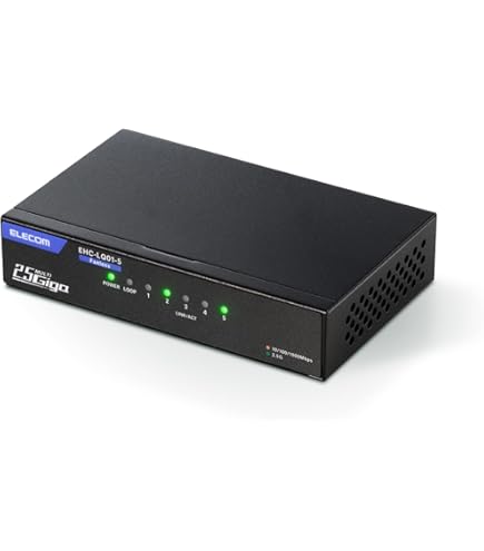 Amazon.co.jp: 株式会社NSS ギガビット対応PoEスイッチングハブ（16