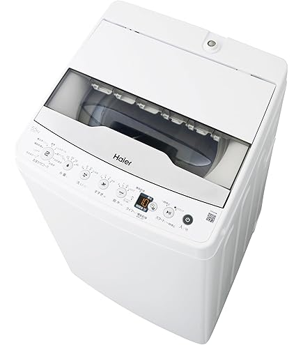 Amazon.co.jp: ハイアール 5.5kg 全自動洗濯機 ホワイトHaier JW-C55A