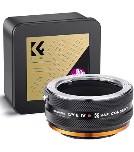 Amazon | Fotodiox PROレンズマウントアダプター、Contax Yashica (C/Y