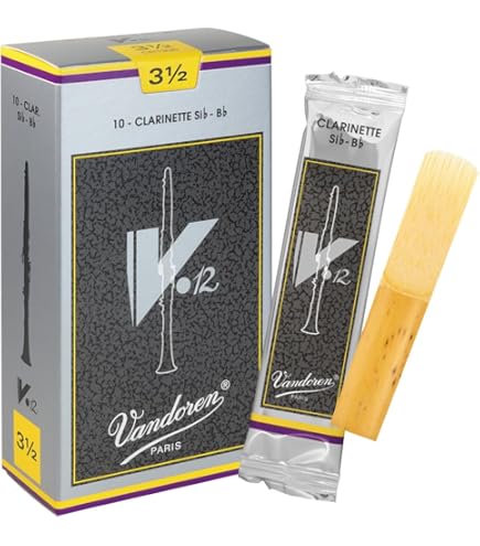 Amazon | バンドーレン B♭クラリネットリード ルピック56 硬さ:3-1/2+