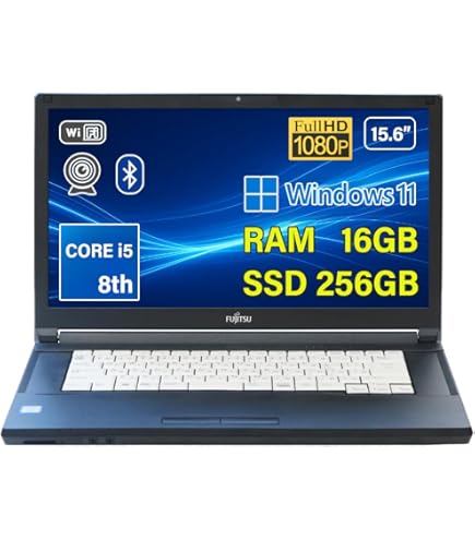 Amazon.co.jp: LIFEBOOK A748/T(TX), Windows 11, Laptop, 8th