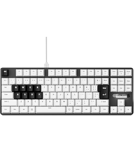 Amazon.co.jp: VSPO GEAR ゲーミングキーボード 花芽なずな : パソコン
