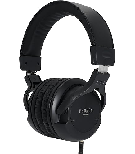 Amazon.co.jp: PHONON SMB-02 モニターヘッドホン 有線 密閉型