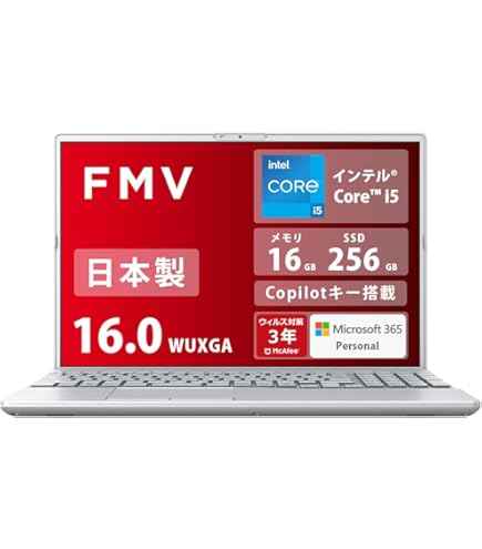 Amazon.co.jp: FUJITSU FMV LIFEBOOK UH75/J3 FMVU75J3B [ピクト