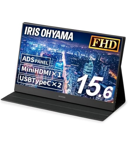 Amazon.co.jp: アイリスオーヤマ モバイルモニター 15.6インチ 軽量