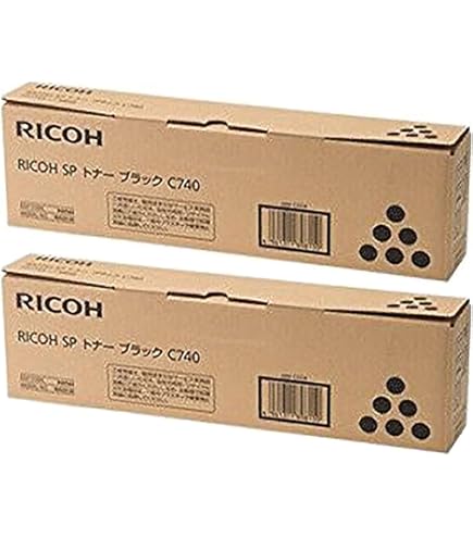 Amazon | 純正 SP トナー C740 4色セット (ブラック/シアン/マゼンタ