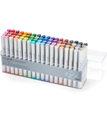 Amazon.co.jp: コピック スケッチ ベーシック36色セット 12502074