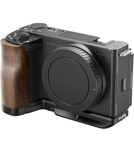 Amazon | SmallRig Sony対応 ZV-E10 II専用 シリコン L型ハンドル 4778