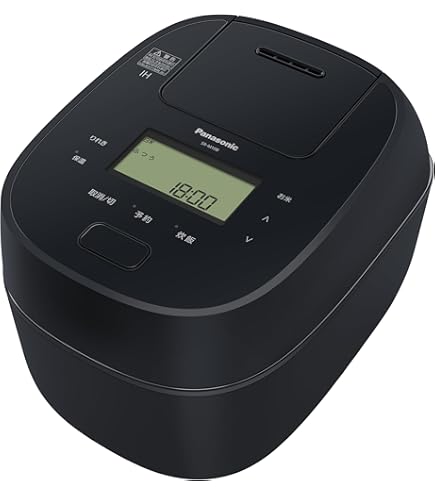 Amazon | パナソニック 炊飯器 5.5合 スチーム&可変圧力IH式 Wおどり