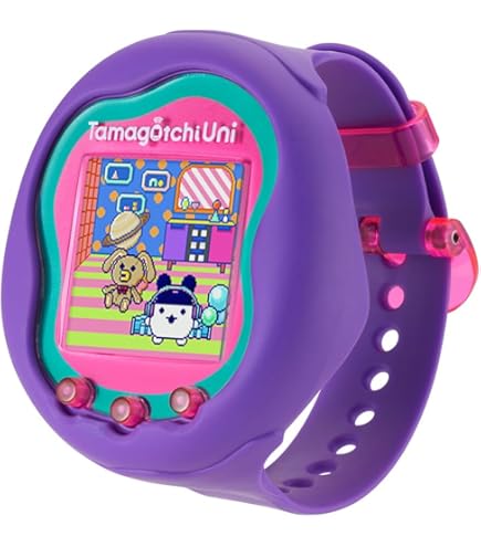 Amazon | ☆日本語プレイ可能☆ たまごっちユニ ピンク (Tamagotchi
