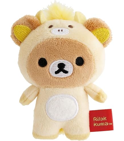 Amazon.co.jp: サンエックス 5種セット リラックマ てのりぬいぐるみ