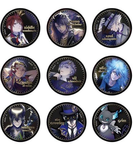 Amazon | ディズニー ツイステッドワンダーランド ブラインド缶バッジ