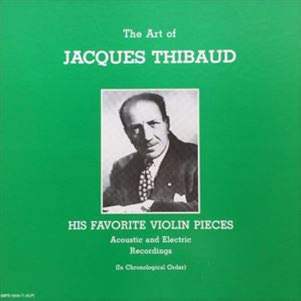 Amazon.co.jp: ジャック・ティボーの芸術: ミュージック