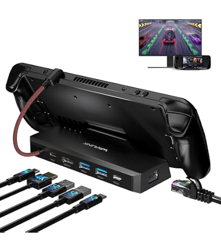 Amazon.co.jp: Vomeko RGB Steam Deck ドック - 4K@60Hz HDMI 2.0